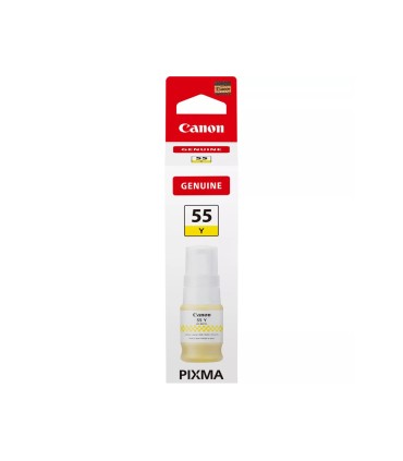 Tinta canon gi 55y amarillo botella 40 ml