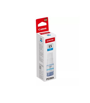 Tinta canon gi 55c cian botella 40 ml