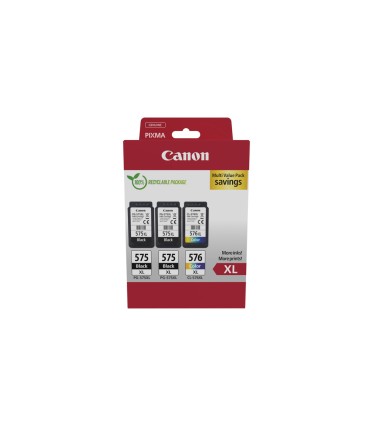 Ink jet canon pixma multipack 2 x pg575xl 1 x cl576xl