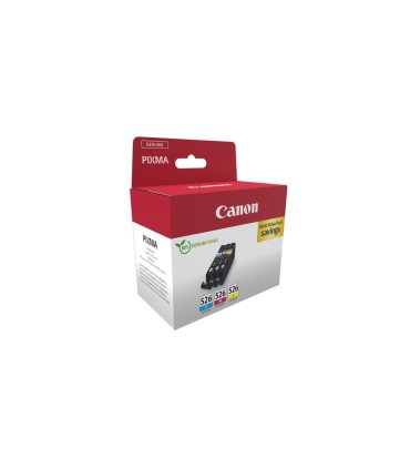 Ink jet canon pixma cli 526 multipack 3 unidades amarillo cian magenta
