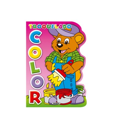 Cuaderno de colorear susaeta troquelado 16 paginas 20x28 cm