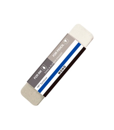 Goma de borrar tombow mono doble para tinta y lapiz