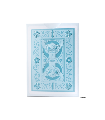 Baraja de cartas bicycle disney stitch