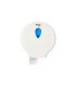 Dispensador papel higienico industrial bunzl buga fabricado en abs color blanco