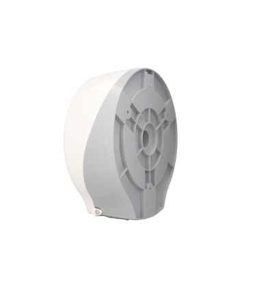 Dispensador papel higienico industrial bunzl buga fabricado en abs color blanco