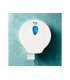 Dispensador papel higienico industrial bunzl buga fabricado en abs color blanco