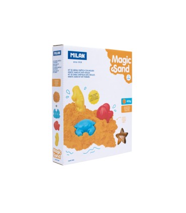 Juego milan magic sand arena cinetica con tres moldes