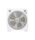 Ventilador de suelo blaupunkt box fan 45w 30cm diametro 5 aspas 3 velocidades con temporizador y rejilla