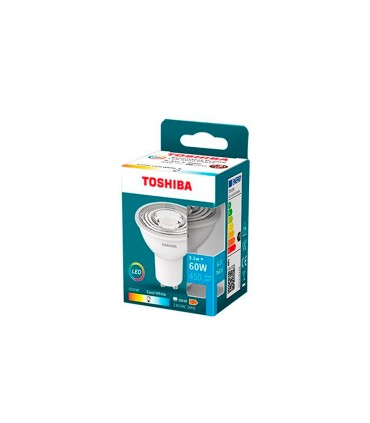 Foco led toshiba essential gu10 55w luz fria 6500k
