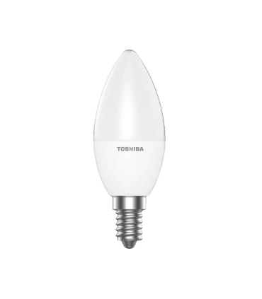 Bombilla led toshiba essential c37 e14 47w luz neutra 4000k