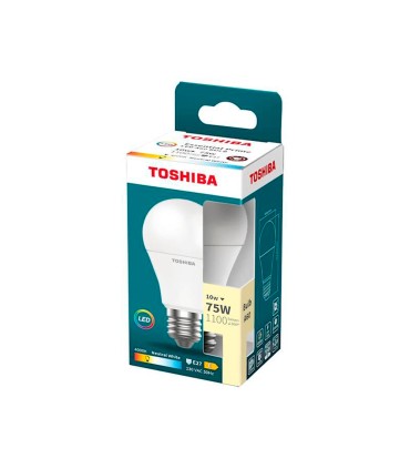 Bombilla led toshiba essential a60 e27 10w luz neutra 4000k
