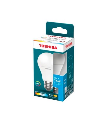 Bombilla led toshiba essential a60 e27 10w luz fria 6500k