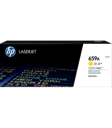 Toner hp 659a clj m856 amarillo 13000 paginas