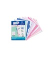 Separadores de plastico oxford polipropileno 500 mc colores pastel juego de 5 separadores