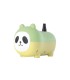Compresor electrico panda 450w bolsa de 50 globos 100 latex biodegradable colores surtidos regalo