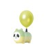 Compresor electrico panda 450w bolsa de 50 globos 100 latex biodegradable colores surtidos regalo