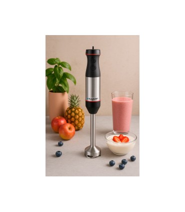 Batidora de mano blaupunkt 800w acero inoxidable control de velocidad boton turbo vaso 1l