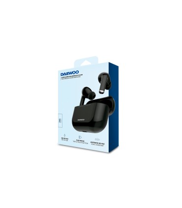 Auricular daewoo tws bluetooth 53 usb tipo c con estuche de carga 500mah color negro