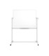 Pizarra blanca nobo classic nano clean movil 1200x900 mm
