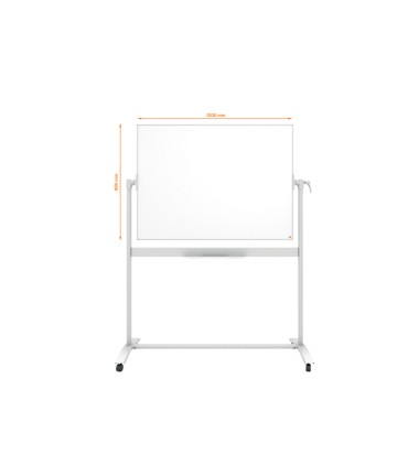 Pizarra blanca nobo classic nano clean movil 1200x900 mm