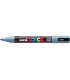 Rotulador uni posca pc 5m marcador de pintura punta conica 18 25 mm estuche de 8 unidades colores basicos