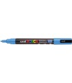 Rotulador uni posca pc-3m marcador de pintura punta conica 0,9-1,3 mm estuche de 8 unidades colores basicos
